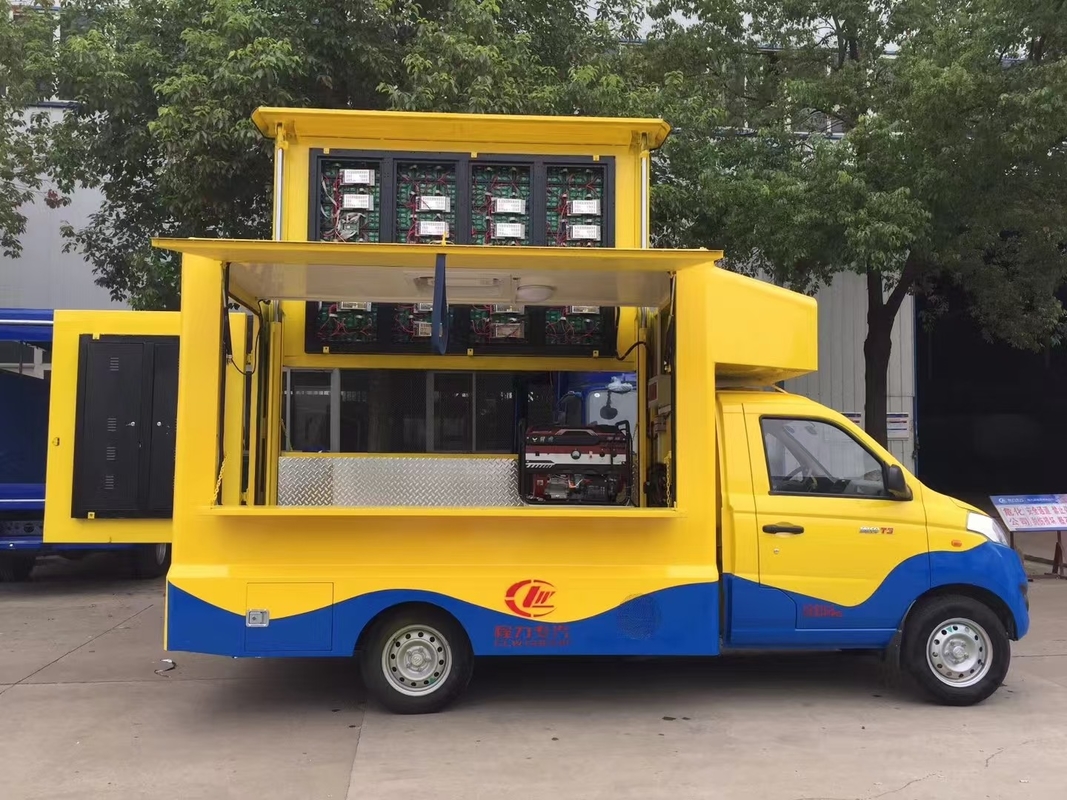Foton Mobile Led Truck Werbung EURO 6 Mini Outdoor Werbebildschirm Mobil LED Display Truck