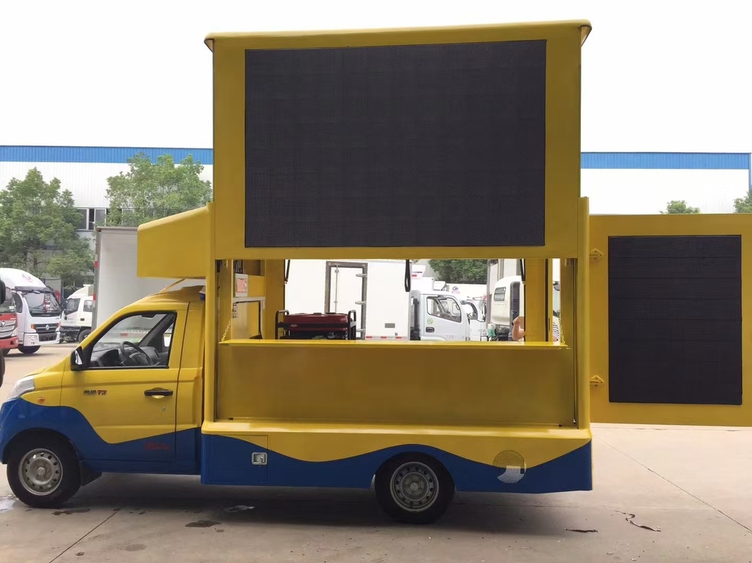 Foton Mobile Led Truck Werbung EURO 6 Mini Outdoor Werbebildschirm Mobil LED Display Truck