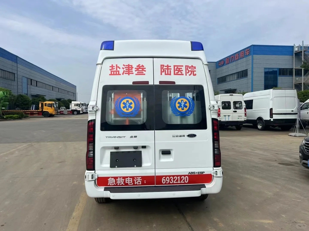 Ford Anpassung Krankenwagen Fahrzeug 4x2 Krankenwagen Transit V348 PRO Monitoring ICU Notfall Krankenwagen