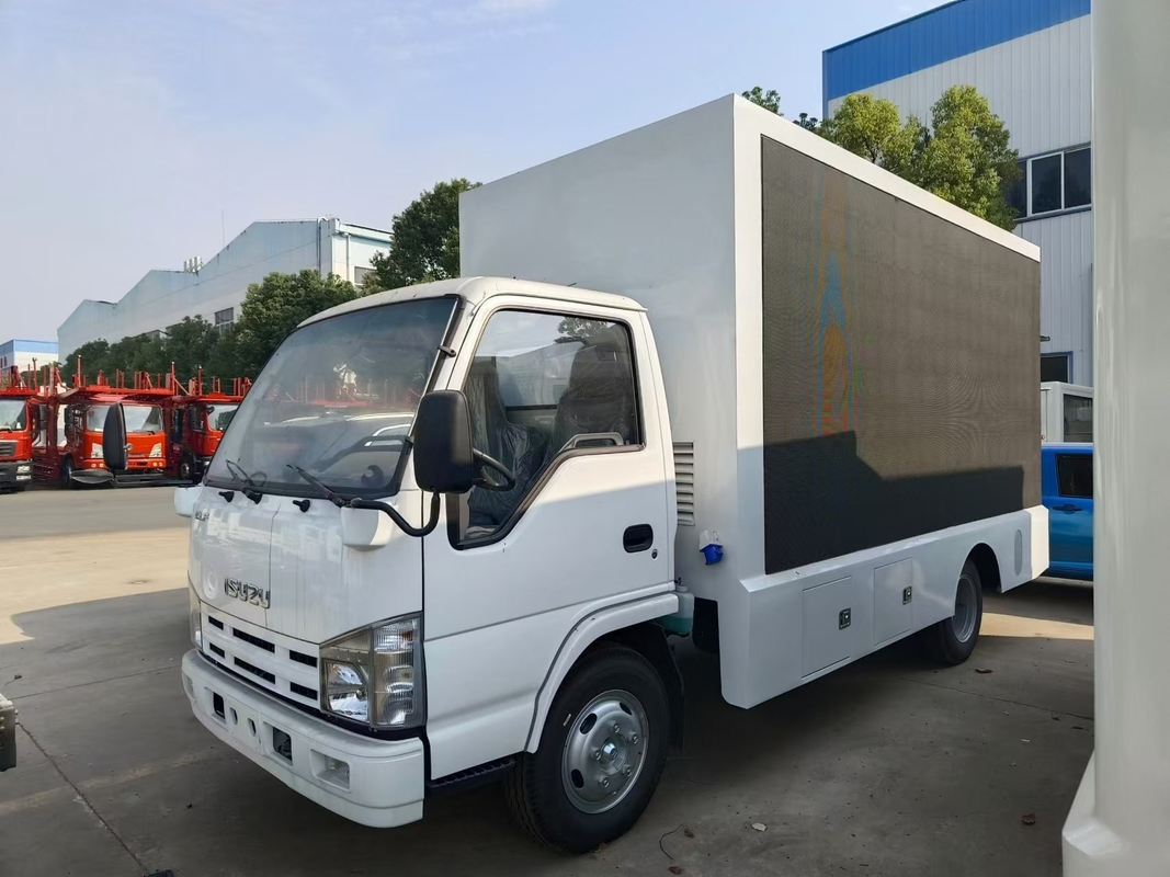 Japanische Marke Isuzu Mobile Led Truck Werbung P3 P4 P5 Kleiner LED Mobile Led Display Trailer