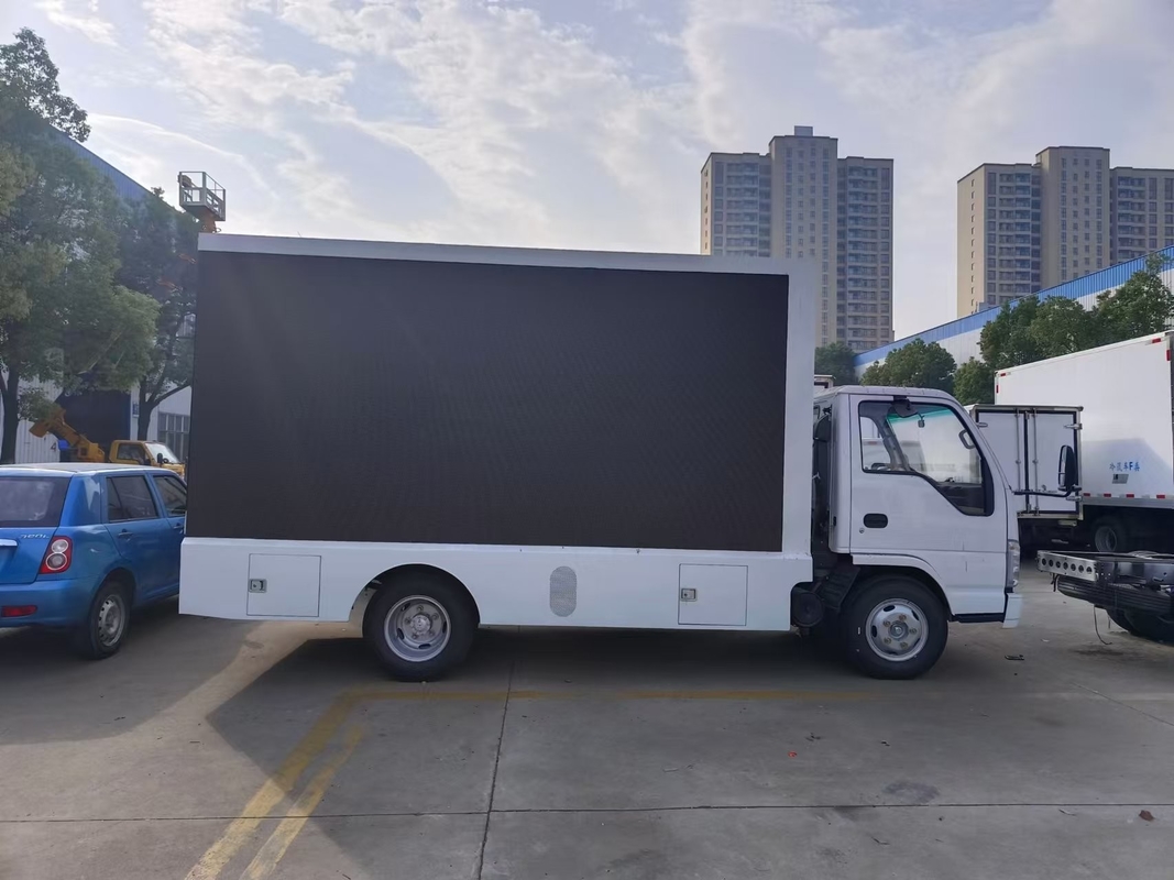 Japanische Marke Isuzu Mobile Led Truck Werbung P3 P4 P5 Kleiner LED Mobile Led Display Trailer
